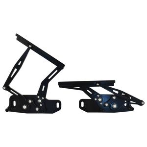 Holden HQ HJ HX HZ WB Bonnet Hinge Kit, Black Billet Aluminium