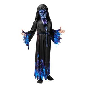 Rubies Blue Reaper Deluxe Costume Dress Party Cosplay/Halloween Outfit Size M