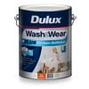 Dulux 10L Interior Paint Wash&Wear +PLUS Kitchen & Bathroom Low Sheen Vivid White