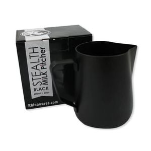 Rhinowares Stealth Milk Jug - 360ml  Black