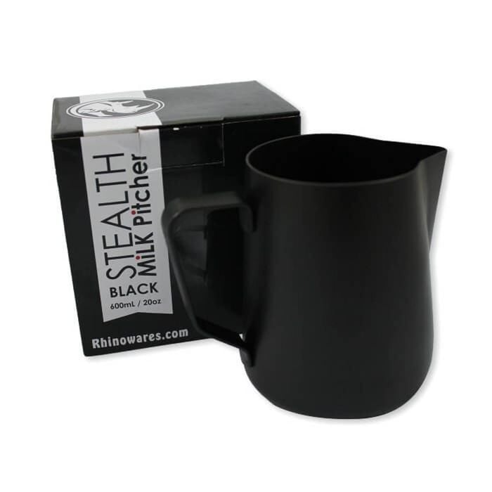 Rhinowares Stealth Milk Jug - 360ml  Black