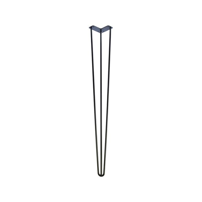 Taskmaster 900 x 11mm Black Steel Hairpin 3 Leg