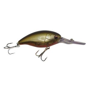 Profishent Chainsaw 65mm Crankbait Hard Body Fishing Lure Brown Silver Clear Orange