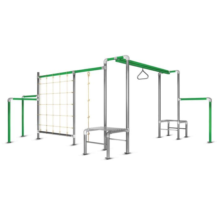 Lifespan Kids Junior Jungle Monsoon - Flying Fox with Climbing Net & Rope