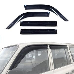 AUSGO Injection Weather Shields for Toyota Land Cruiser Landcruiser 80 Series LC80 1990-1998 Weathershields Window Visors
