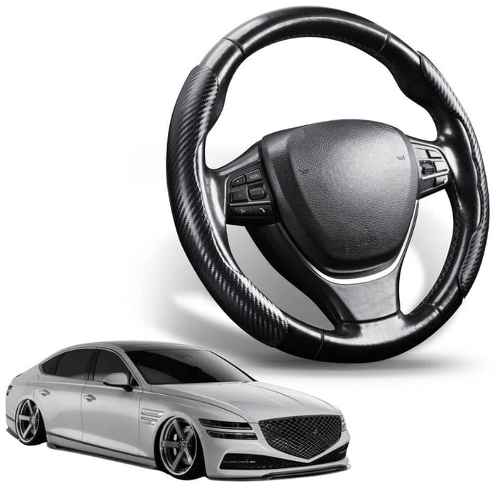 Segmented Steering Wheel Cover for Genesis G80 2021 - Current (RG3)