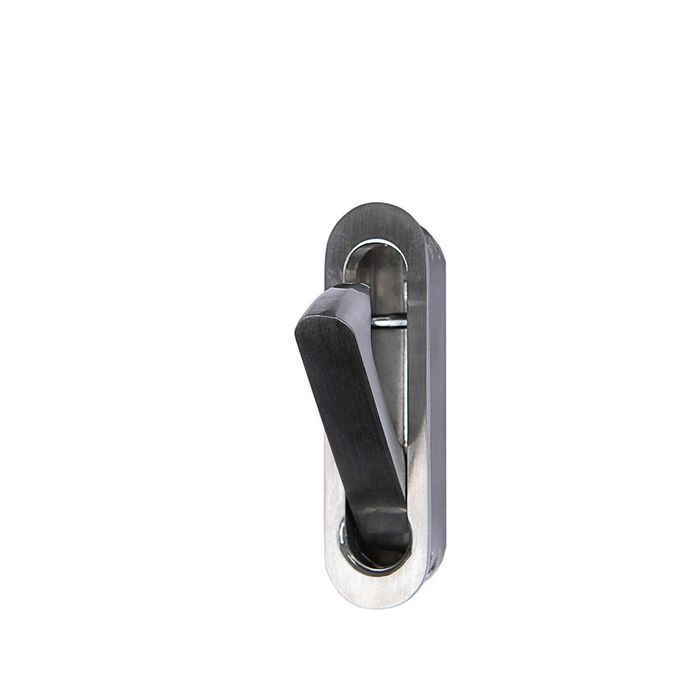 Lemaar 70 x 20mm Satin Chrome Round Edgepull