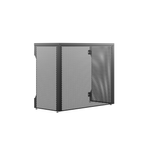 RapidOutdoor 1000 x 450 x 820mm Dark Grey Aircon Cover