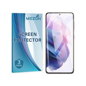 3 Pack MEZON Samsung Galaxy S21 FE 5G Hydrogel Film Clear Screen Protectors