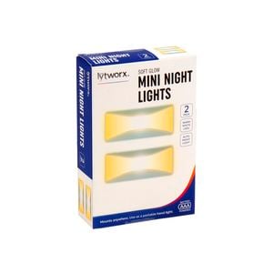 Lytworx Soft Glow Mini Night Lights - 2 Pack