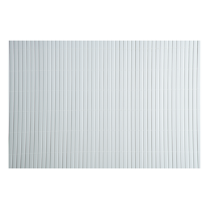 Eden 1.8 x 3m White PVC Garden Screening With Capping