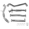 Ignite Exhausts Turbo Back For Ford Ranger Px2/px3 3.2l Cat & Hotdog Raw Aluminised Steel