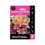 Bloomin Bulbs Lilium La Hybrid Mixed - 6 Pack