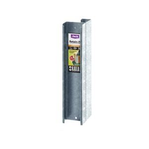 Jack 50 x 450mm Galvanised Steel Retain It Corner Post Upright Sleeper
