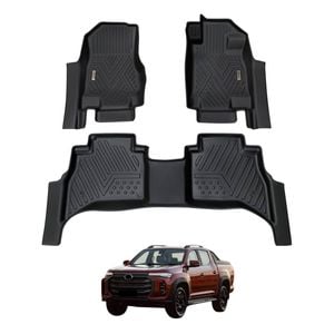 AUSGO Car Floor Mats for LDV T60 Auto Transmission 2022-Onwards All-Weather Floor Liners