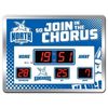 AFL LED Scoreboard Clock - North Melbourne Kangaroos - 45x33cm - Time Temp Date