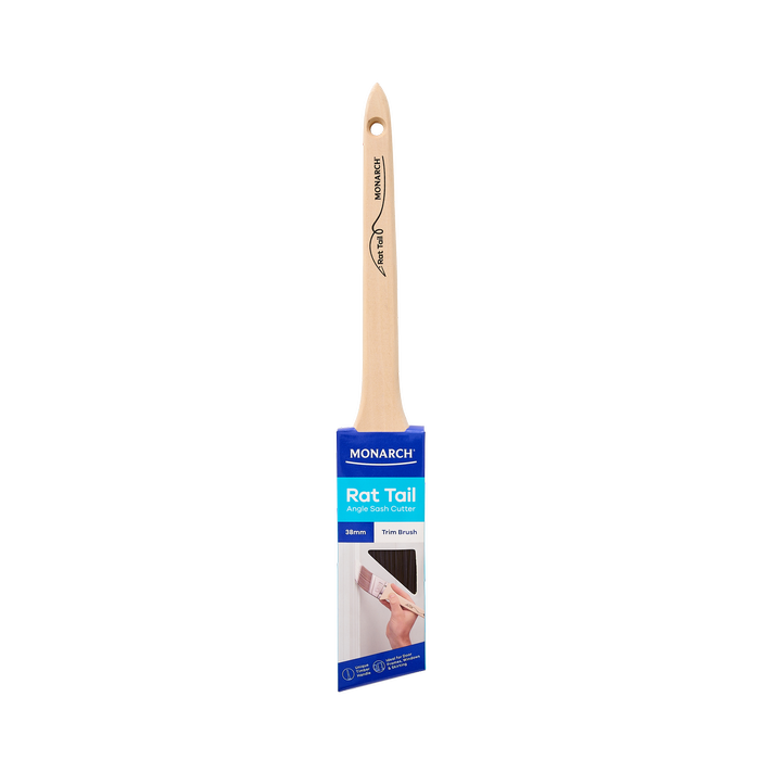 Monarch 38mm Rat Tail Trim Paint Brush