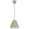 Telbix Hanami Modern Pendant Hanging Lamp Light Metal Plastic Green Grey Satin