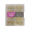 Stahl 600 Piece Assorted Hook And Eyescrew Kit
