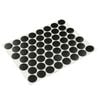 Hafele 14mm Diameter Black Cover Caps - 52 Pack