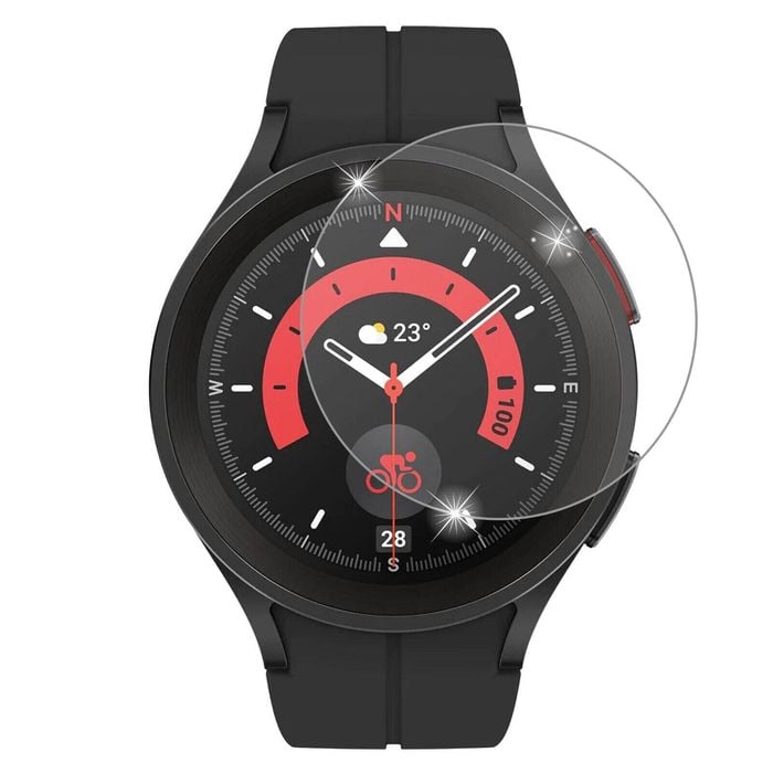 Watch Tempered Glass Screen Protector - For Samsung Galaxy Watch 4 Classic (46mm)