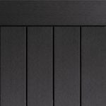 Ekodeck 137 x 23mm 5.4m Greystone Classic Grooved Composite Decking
