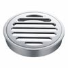 Kinetic 100mm Chrome Plated Round Floor Grate
