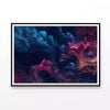 Texture Wallpaper  Print 100% Australian Made 90x60cm  (Poster)