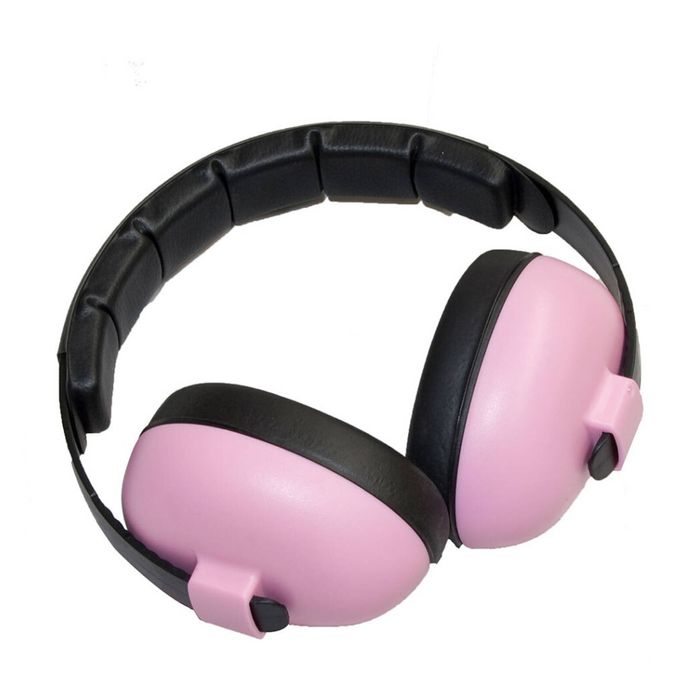 Banz Ear Muffs Mini Petal Pink Baby/Kids/Infant 0-3y Lightweight Noise Reduction