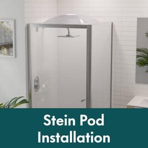 Shower Stein Pod Installation