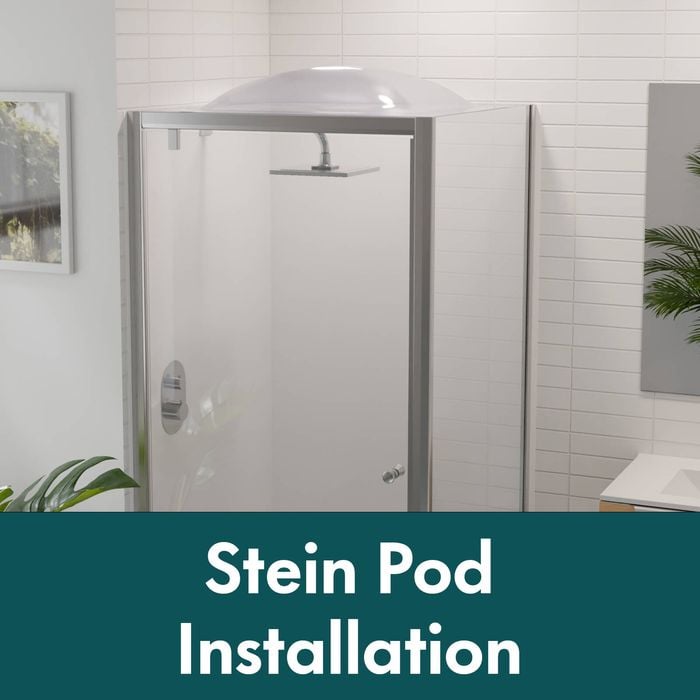 Shower Stein Pod Installation