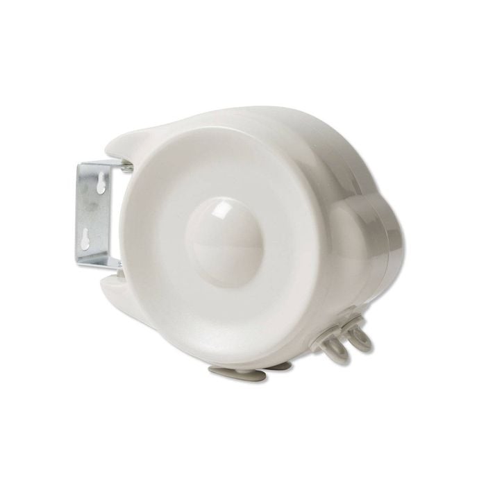Practa Retractable Clothesline White - Twin