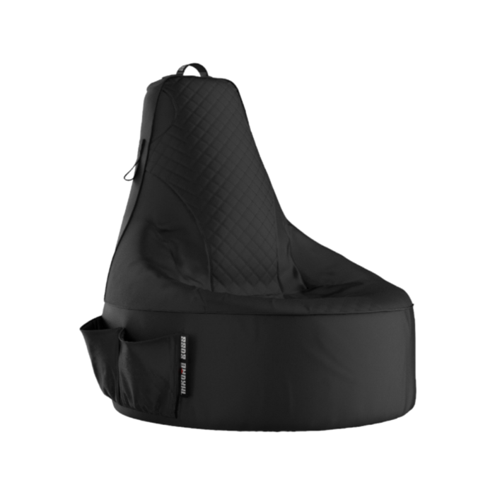 Throne Boss Child Black Gaming Bean Bag Chair