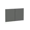 Kaboodle 800mm Grey Fig Modern Farmhouse Sink Doors - 2 Pack