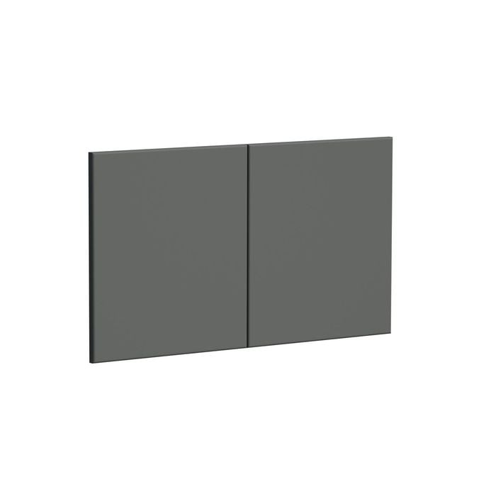 Kaboodle 800mm Grey Fig Modern Farmhouse Sink Doors - 2 Pack