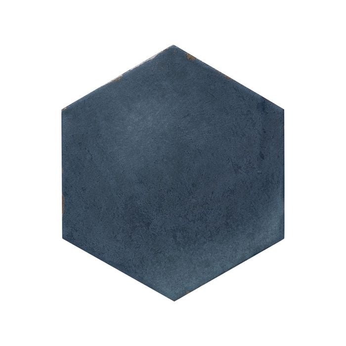 Decor8 Tiles 140 x 160mm Capri Chiazza Hexagon Marino Porcelain Floor Tile