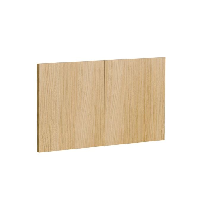 Kaboodle 800mm Oak Latte Modern Farmhouse Sink Doors - 2 Pack