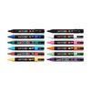 Uni Posca Bullet Tip Markers (12pk) (Assorted A)