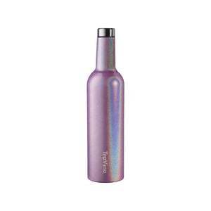 TraVino Insulated Wine Flask - 750ml Ultra Violet (Glitter)