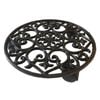 Eden 30.5cm Heavy Duty Round Cast Iron Pot Plant Trolley