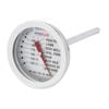 Hygiplas Meat Thermometer 0 To 300c Analog Dial 165mm Commercial Food Grade Stainless Steel Kitchen Cooking Probe
