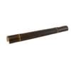 Lattice Makers 900 x 80mm Black Bamboo Screen Capping - Black