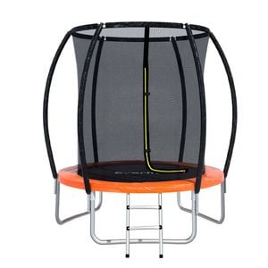 Everfit 6ft Kids Round Trampoline Orange