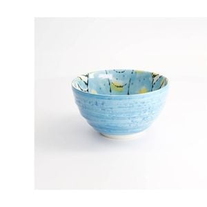 Tokyo Design Studio Seafood Bowl Stylish 15.5x8cm Light Blue