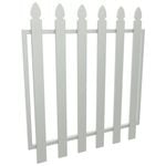 ProtectorAl 975 W x 1000mm H Surfmist Aluminium Bishop Garden Gate