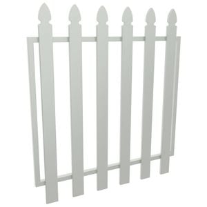 ProtectorAl 975 W x 1000mm H Surfmist Aluminium Bishop Garden Gate