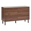 Cooper & Co. Norquay 120cm Chest of 6 Drawers Walnut