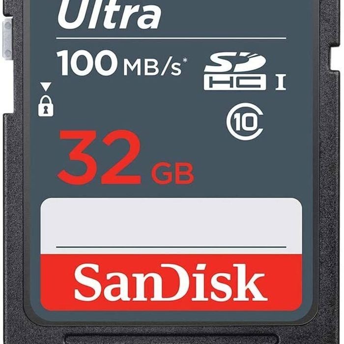 Sandisk 32gb Sd Card Sdhc Ultra Class 10 Dslr Video Camera Memory Card 100mb/s