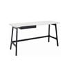 Modern Furniture MOREY Study Desk 140x50cm - White & Black