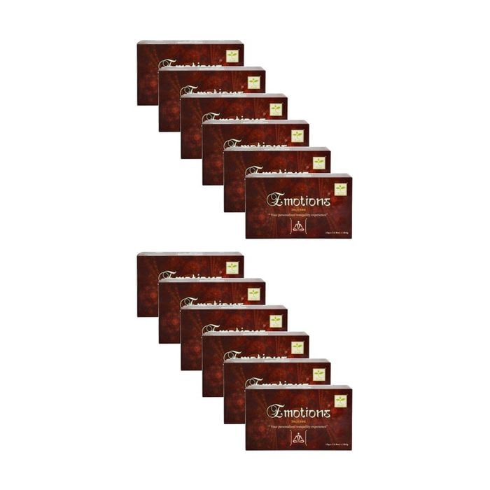 12PK Satya Home Fragrance Scented Incense Sticks Packet Set 15gm Emotion